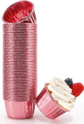 Zdjęcie produktu dla Muffin Papillots Baby Cups 50 szt. Musujące