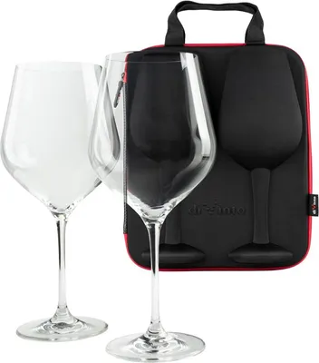 Zdjęcie produktu dla Kieliszki do wina w eleganckim etui