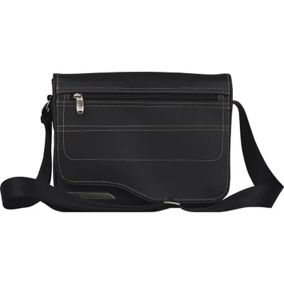 Produktbild von be.ez, LE Reporter Schultertasche für 10" Tablets mit stabilen Taschen, Schwarz