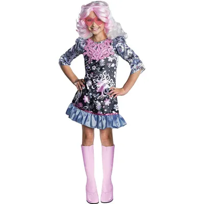 Produktbild von Kinder Viperine Kostüm Größe: M / 122-128 (5-7Jahre) Karneval Verkleidung