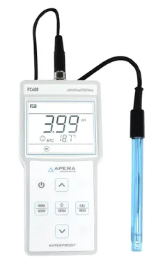 Multiparameter-Set pH/EC/TDS/Temp. mit 6 Kalibrierlösungen