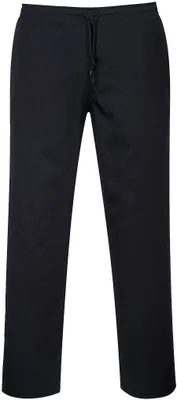 Produktbild von Kordelzug -Kochhose "C070" - Portwest Schwarz L