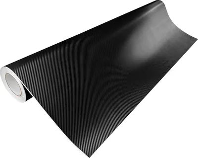 Produktbild von Carbon Folie 100x100 cm - Carbon 3D Schwarz - Carbonfolie matt mit Luftkanal-Kleber – leicht anzubringen - Klebefolie Möbel selbstklebend für Küche, Möbel und Auto - Folie für Möbel