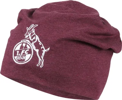 Produktbild von 1. FC Köln Sommerbeanie "Rot melange"