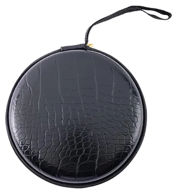 Produktbild von INF LED-Reise-Spiegeltasche aus Kunstleder, 3-Farb-LED, Durchm.14.65cm