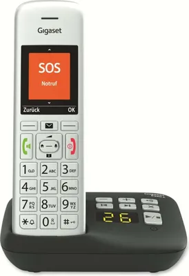 Obrázek produktu pro Gigaset S30852-H2928-B104 Gigaset E390 A silber-schwarz