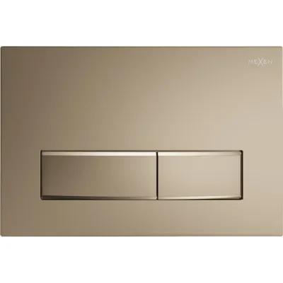 Obrázek produktu pro Mexen Fenix 09 splachovací tlačítko, Zlatá - 600904