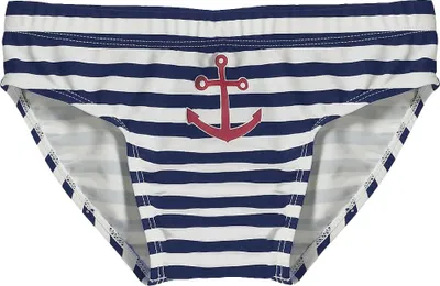 Produktbild von Playshoes - UV-Badehose für Kinder - Maritim - Blau/Weiß