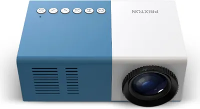 Produktbild von PRIXTON Cinema Mini Projektor | 900 Lumen, Qvga, LED, Blau