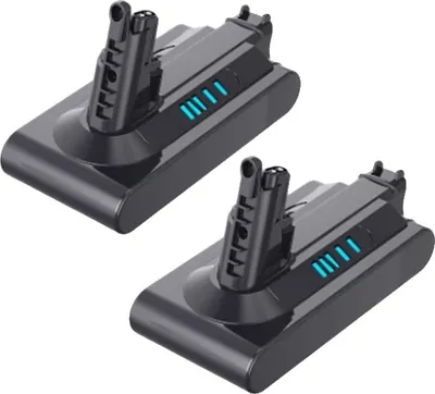 Obrázok produktu pre Náhradná batéria V10, kapacita 6000 mAh, rýchle nabíjanie, 2PACK 6000mAh