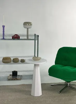 Immagine prodotto di Skye Decor, Lilyum 57 - White, tavolino, bianco, MDF, 35 x 57 x 35 cm