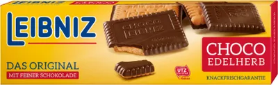 Image de Leibniz Choco Edelherb biscuits au beurre au goût de chocolat Edelherb 125g