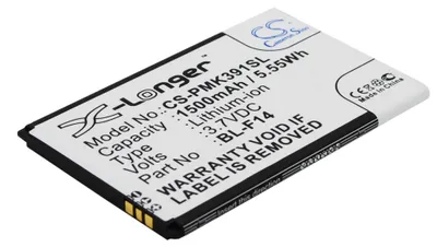 Imagen del producto de TECHTEK Batería compatible con [PHICOMM] K390W sustituye BL-F14