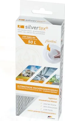Produktbild von Aquatec Silvertex Wasseraufbereitung für 50 Liter, automatisch, 6x15x1,5 cm
