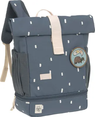 Produktbild von Lässig Mini Rolltop Backpack Happy Prints Midnight Blue