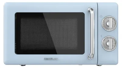 Obrázok produktu pre Cecotec ProClean 3110 Retro, Na pracovnú dosku, Mikrovlnná rúra s grilom, 20 L, 700 W, Otočné, Modrá
