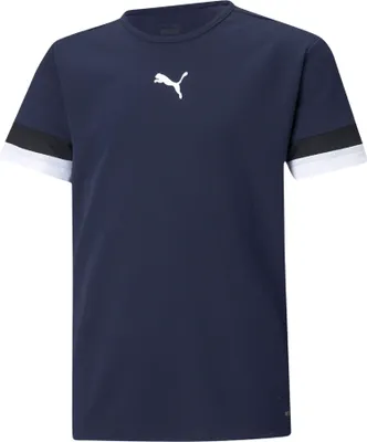 Image de Puma Teamrise Maillot à Manches Courtes Enfants - Marine