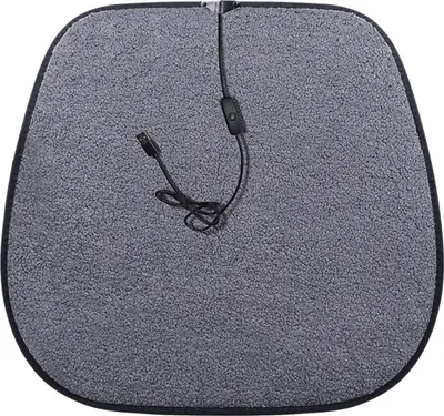 Produktbild von Beheiztes Autositzkissen, USB-beheizte Stuhlauflage für Winterfahrten, tragbarer beheizter Sitzbezug für Büro, Zuhause, Outdoor-Aktivitäten, Autositzwärmer mit rutschfester Unterseite