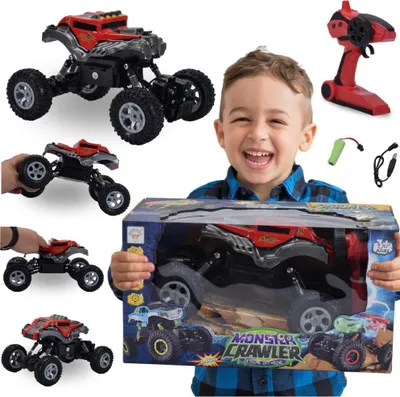 Immagine prodotto di Lolex | Auto fuoristrada telecomandata 4x4 - Ideale per i bambini - divertimento e avventura