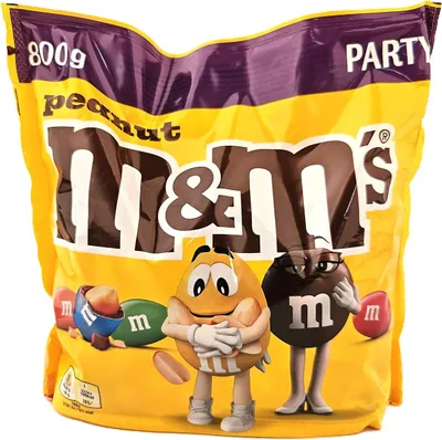 Immagine prodotto di M&M's Peanut Arachidi in cioccolato al latte con copertura di zucchero 800g