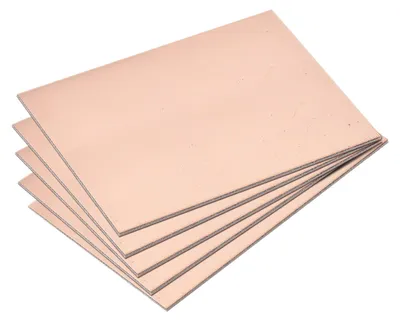 Leiterplatten 6 Stück 100x70x1,5 mm FR4 einseitig kupferkaschiert