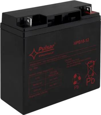 Obrázek produktu pro Battery 18Ah/12V HPB