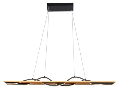 Obrázok produktu pre LED závesné svietidlo 35W CONATO PND-23848-30W-BK-GD Italux