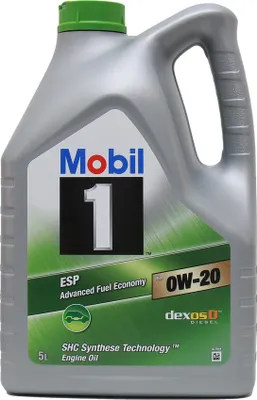 Produktbild von MOBIL 1 ESP x2 für 0W-20 5 Liter Motoröl Motorenöl Synthetisch Dexos D 229.71 C20 508 00 509 00 Öl