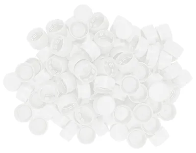 Image de 5000 bouchons universels Petlinge PET Preform Bouchons à vis pour bouteilles blanc
