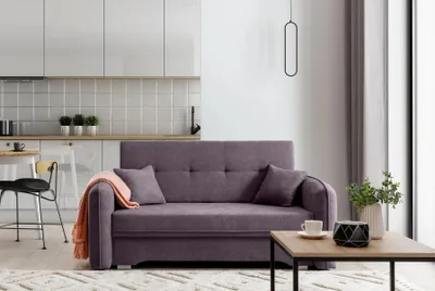 Obrázok produktu pre Rozkladacia pohovka MELISANDE 2 - fialová