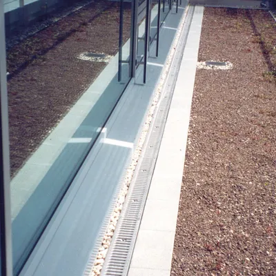 Produktbild von ACO Self® Stegrost Edelstahl  für Profiline Holzterrassenrinne 1m