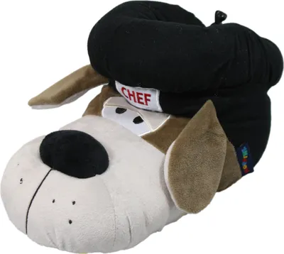 Produktbild von SAMs Tierhausschuhe Hund Braun Schwarz , 45/47