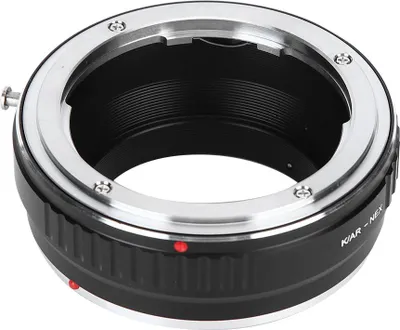 Obrázok produktu pre Fikaz k AR-NEX adaptérový krúžok pre objektívy Konica s bajonetom AR na fotoaparát Sony E-camera