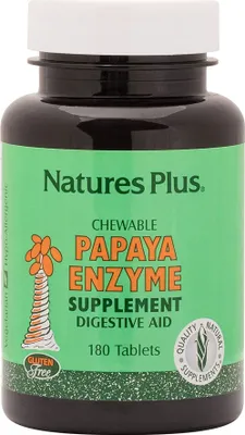 Produktbild von Natures Plus Papaya Enzyme – 180 Tabletten