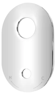 Produktbild von Sapho Mischventildeckel 1209-03, oval