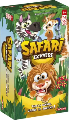 Obrázok produktu pre Safari Express – spoločenská hra – LANSAY – Od 5 rokov