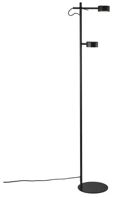 Obrázek produktu pro LED stojací lampa Clyde 2 světla černá