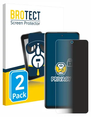 Produktbild von 2x BROTECT Sichtschutzfolie für Huawei Nova Y73 Anti-Spy Privacy Sichtschutz Blickschutz Folie Blaulicht-Schutz