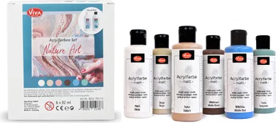 Obrázok produktu pre ViVA DECOR sada akrylových farieb "Nature Art" 6 kusov