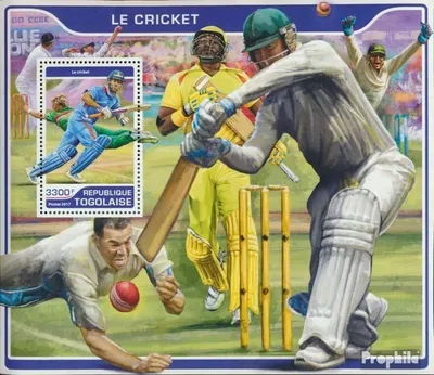 Produktbild von Briefmarken Togo 2017 Mi Block 1439 (kompl. Ausgabe) postfrisch Kricket