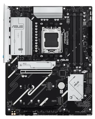 Produktbild von ASUS PRIME B850-PLUS-CSM, AMD, Sockel AM5, AMD Ryzen 7000 Series, AMD Ryzen 8000 Series, AMD Ryzen 9000 Series, DDR5-SDRAM, 256 GB, DIMM