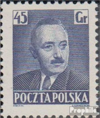 Produktbild von Briefmarken Polen 1950 Mi 677 postfrisch Boleslaw