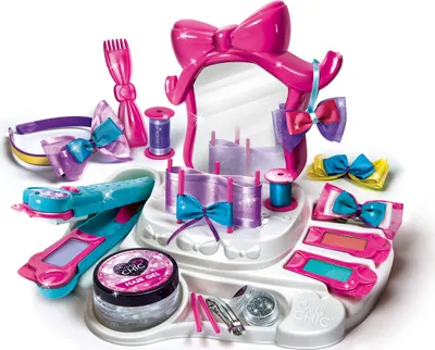 Obrázek produktu pro Clementoni Crazy Chic Star Hairstyle, Sada ozdob do vlasů pro děti, 6 rok/roky, Vícebarevný