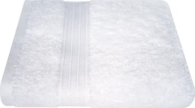 Produktbild von Handtuch - Weiß - 50 x 100 cm - Baumwolle