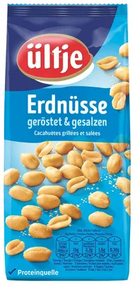 Immagine prodotto di ültje Arachidi tostate e salate (sacchetto da 450 g)
