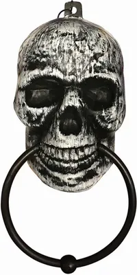 Produktbild von Rubie's Halloween Totenkopf Türklopfer