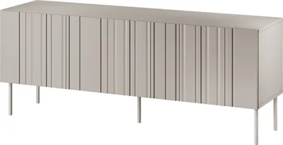 Obrázek produktu pro Nábytek24 TV skříňka Isla 150 Tv skříňka s nízkou deskou černá