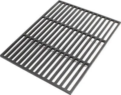 Produktbild von Litinový grilovací rošt čtvercový 45 x 35 cm pevný pro gril na dřevěné uhlí plynový gril