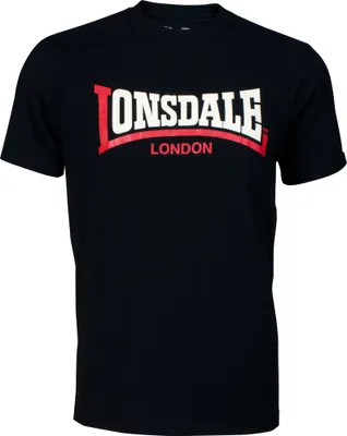 Produktbild von Lonsdale Two Tone Kurzarm-t-shirt Schwarz XL Mann Schwarz XL
