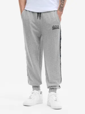 Produktbild von Herren Jogginghose normale Passform THELEE Marl Grey/Dark Navy/Ecru S Lonsdale